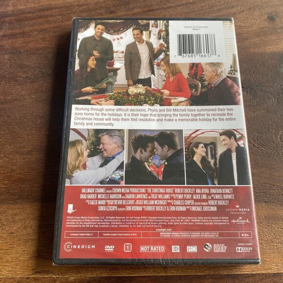 New The Christmas House (DVD, 2020) Hallmark Channel Holiday Movie - Picture 2 of 2